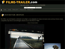 Tablet Screenshot of filme-trailer.com